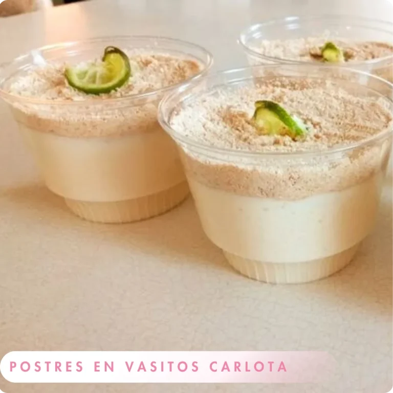 2.Postres en vasitos carlota