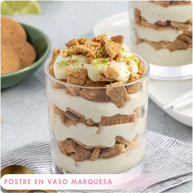 3.Postre en vaso marquesa
