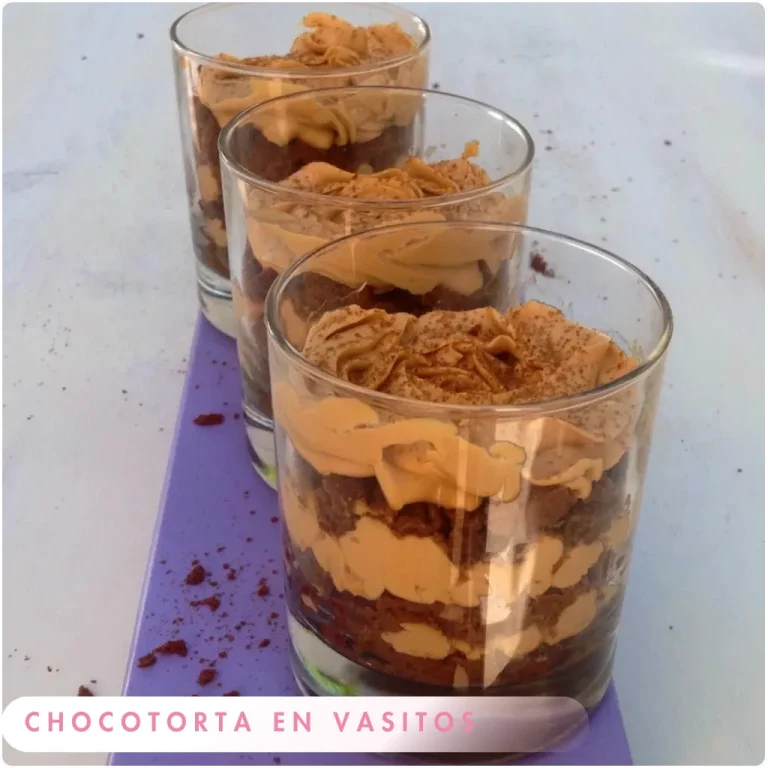 7.Chocotorta en vasitos