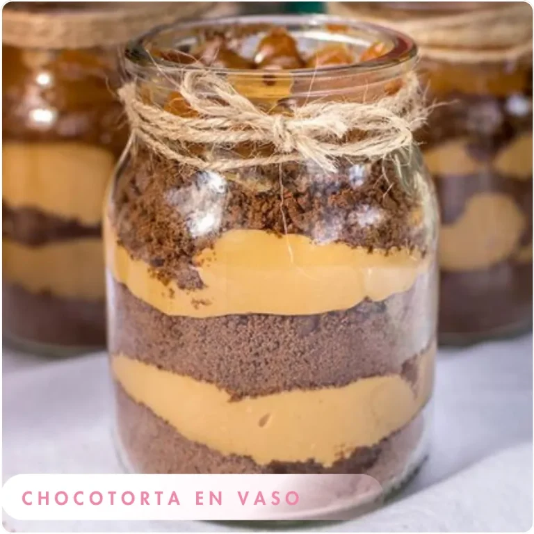 8.Chocotorta en vaso