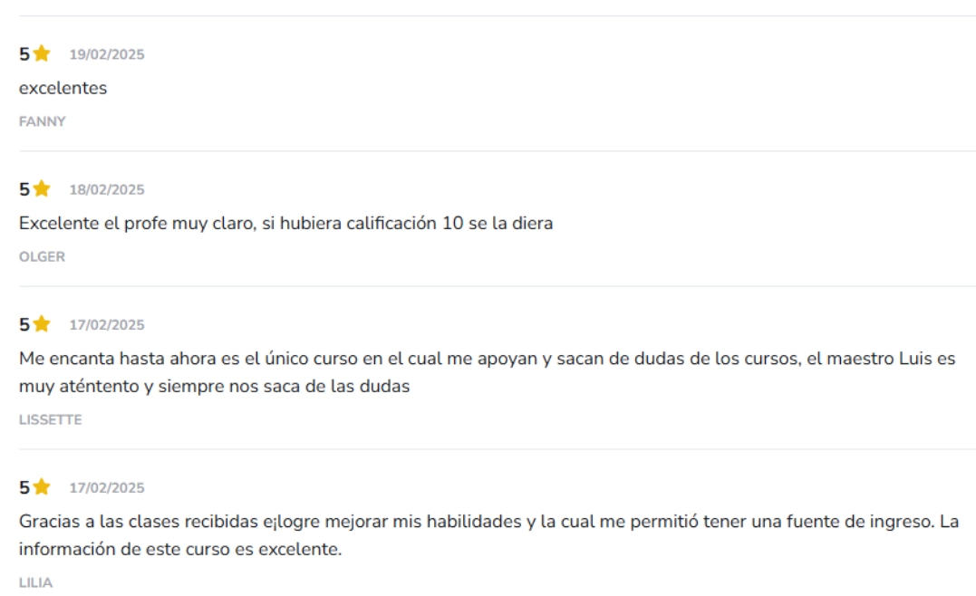 Calificación